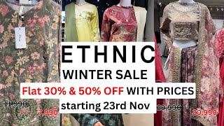 Ethnic Winter Sale 2023  Ethnic New Winter Collection on Sale  100 Confirm Date [upl. by Dilly]