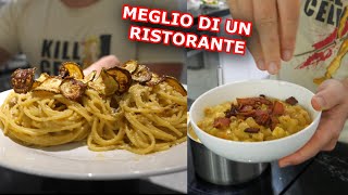 CHE SI MANGIA SU ISLA MARGARITA RICETTA PASTA E PATATE E PASTA ALLA NERANO [upl. by Janean]