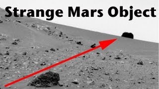 Strange Mars Object in Rover Photo [upl. by Zerimar]