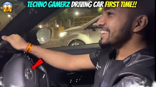 TECHNO GAMERZ DRIVING CAR FIRST TIME ON ROAD 🔥  TECHNO GAMERZ GTA 5 145  TECHNO GAMERZ CAR [upl. by Norrahc]