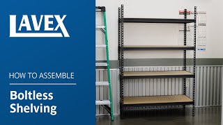 Lavex Boltless Shelving Assembly [upl. by Froma]