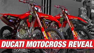 Everything We Know From Ducatis Launch of New Desmo450 MX Bike [upl. by Sivatco]