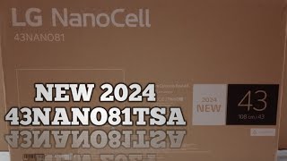 REVIEW LED LG NANOCELL 43NANO81TSA NEW 2024 [upl. by Starbuck]