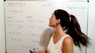 MATEMATICA CBC  Teoría Inecuaciones 35  Práctica 1 [upl. by Yhtorod571]