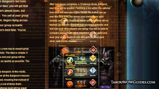 WoW Mists of Pandaria Challenge Mode Preview amp Explanation [upl. by Anselme]