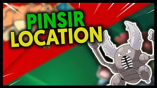 WHERE TO FIND PINSIR ON POKEMON LEAF GREEN [upl. by Ajiak]