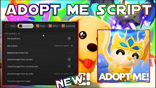 NEW Adopt Me Script PASTEBIN 2024 AUTO MINIGAMES AUTO FARM AUTO HATCH [upl. by Nannek]