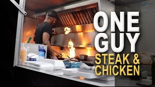 One Guy Steak amp Chicken Food Truck  Its Mississippi Cool [upl. by Roxana]