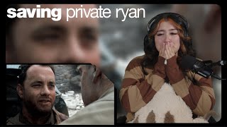 SAVING PRIVATE RYAN  Movie Reaction  First time watching [upl. by Rudin]