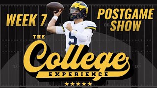 College Football Week 7 Reaction Show  The College Football Experience [upl. by Ddarb]