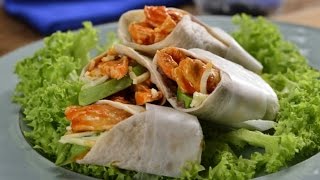 Burrito de Pollo Búfalo con Aguacate [upl. by Matthus]