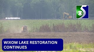 Wixom Lake restoration continues with lakebed tree cutting [upl. by Giovanni]