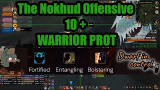 Dwarf In Control  Protection Warrior 10 Fortified The Nokhud Offensive  Dualshock 4 [upl. by Ahsinik]