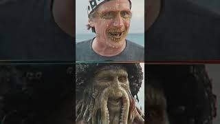 Davy Jones Without CGI Pirates of the Caribbean [upl. by Annirak]