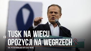 Tusk w Budapeszcie boleśnie uderzył w Orbána Dostał brawa od tłumu Węgrów [upl. by Cid626]