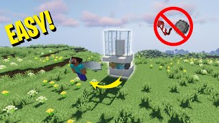 Minecraft ELYTRA LAUNCHER Tutorial NO FIREWORKS [upl. by Falito]