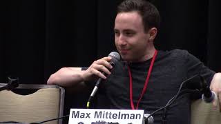 Max Mittleman QampA  Metrocon 2017 [upl. by Rahm]