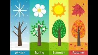 Seasons of the Year Song for Kids  Fun Learning with Winter Spring Summer Fall kidstalestime [upl. by Yasnyl]