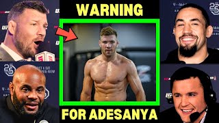 UFC Fighters quotWarnquot Israel Adesanya about Dricus Du Plessis [upl. by Nonnel]