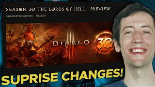 Diablo 3  Season 30 Start Date amp Patch Notes [upl. by Nino]