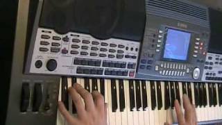 Yamaha psr 9000 test demoavi [upl. by Refitsirhc12]