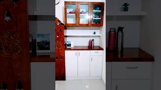 Crockery unit tour🏡 crockery unit for kitchen organiser shortsvideo shortsfeed shorts subscribe [upl. by Murial]