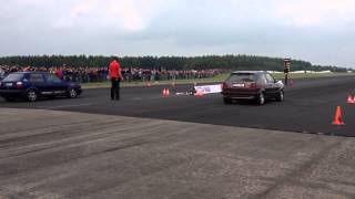 Dirk Lange ak Ossi Golf 2 R30 Turbo 4 Motion vs Kremser G [upl. by Godden501]