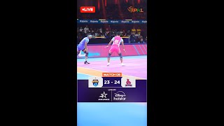 Sultan Fazel lifts Warrirorz with a SUPER TACKLE  ProKabaddiOnStar [upl. by Rodl64]