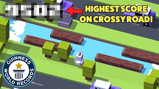 Highest Score on Crossy Road  Guinness World Records [upl. by Melanie]