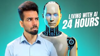 LIVING WITH AI FOR 24 HOURS  Rimorav Vlogs [upl. by Leontine]