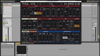 TECH TIP 2 TalUNoLX in an Ableton Livebased Keyboard Rig [upl. by Trik108]