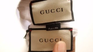 £100 FAKE GUCCI TSHIRT VS £350 REAL  FAKE VS REAL [upl. by Romeon]