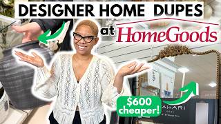 NEW HomeGoods Home Decor Finds March 2024  Pottery Barn and RH Look for Less [upl. by Telracs]