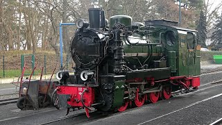 Guard Lineside amp Passenger Views  The Rügen narrowgauge railway German RügenscheBäderbahn [upl. by Francie156]