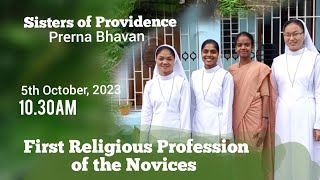 First Profession of Novices Sisters Of Providence [upl. by Leinahtan]