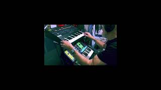 Vangelis inspired jam live Behringer Odyssey Behringer Monopoly Moog Grandmother Korg Triton Nux [upl. by Eseekram]