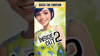 INSIDE OUT 2 QUIZ CHALLENGE Guess the emotion from real life in 3 seconds shorts [upl. by Shalne]