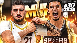 A DECISÃO PELO MVP DA TEMPORADA  NBA 2K25 MyCareer Ep30 [upl. by Maryanna]