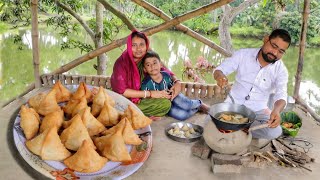 খুব সহজে বানানো একদম মিষ্টি দোকানের মতো গরম গরম খাস্তা মিনি সিঙ্গারা  somoshasingara recipe [upl. by Elisabet830]