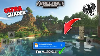 Realistic Shader For Minecraft PE  120 😍  Render Dragon  100 Working in MCPE [upl. by Nahgaem689]