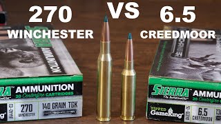 65 Creedmoor Versus 270 Winchester [upl. by Aisirtap]