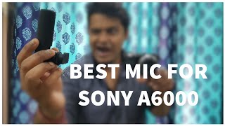 Best Shotgun Microphone For Sony A6000 A6300 A64000 A6500  DSLR  Sony Cameras  Hindi Review [upl. by Wanyen753]