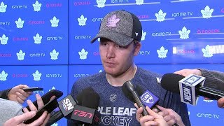 Maple Leafs Morning Skate Frederik Andersen  November 26 2018 [upl. by Aileek]