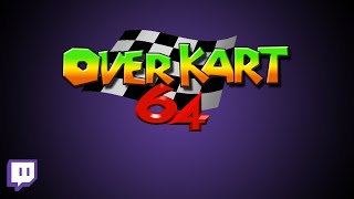 Twitch Live Stream Reupload  OverKart 64 V6 [upl. by Adnawot863]