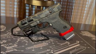 GLOCK 19 UPDATE  HOW TO INSTALL A AFTERMARKET SLIDE ZAFFIRI PRECISION  MIKE lives LIFE [upl. by Sucerdor]