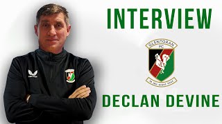 Post Match Interview  Glentoran 13 Linfield  Declan Devine [upl. by Theurich]