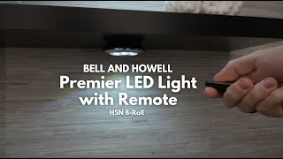 Bell and Howell Premier LED Light with Remote  HSN BRoll [upl. by Nanji]