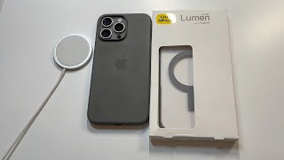 Otterbox Lumen Series Case with MagSafe for iPhone 15 Pro Max review [upl. by Jarid]