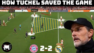 How Tuchels Genius Tactical Change Saved Bayern  Analysis  Bayern Munich 22 Real Madrid [upl. by Kuhn505]