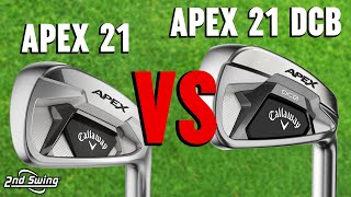 Callaway Apex 21 Irons Review amp Comparison  Apex 21 vs Apex 21 DCB [upl. by Einrae]